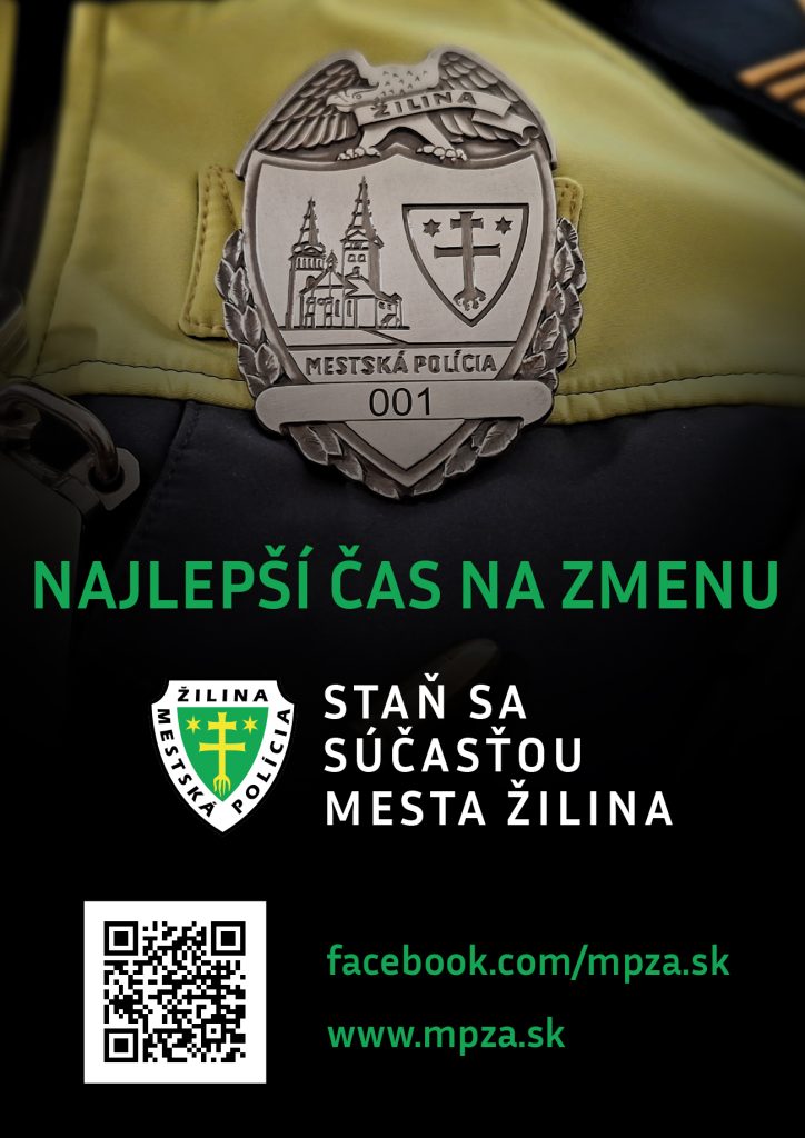 plagát Mestská polícia mesta Žilina