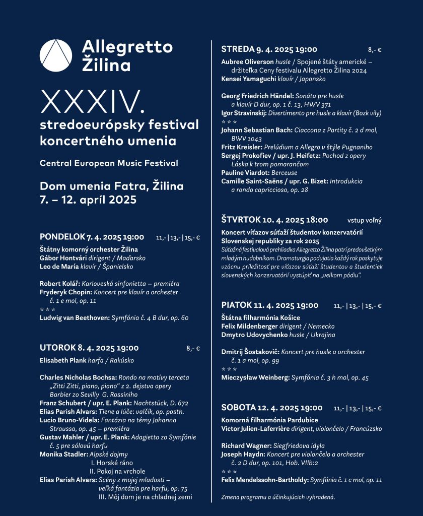 Allegretto program