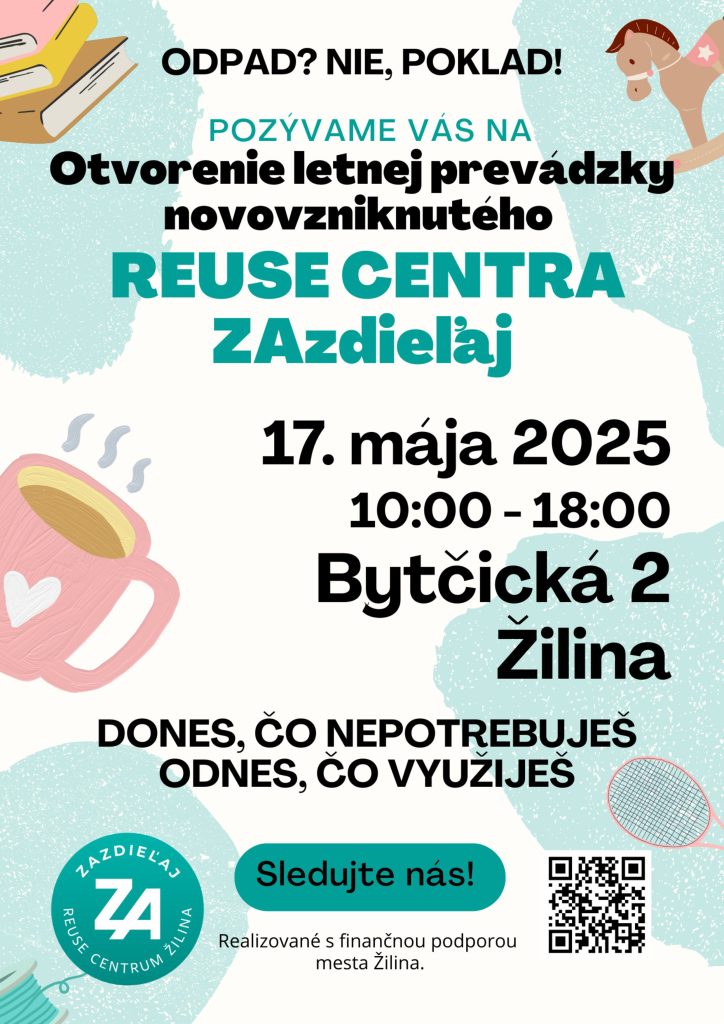 Plagát k otvoreniu centra