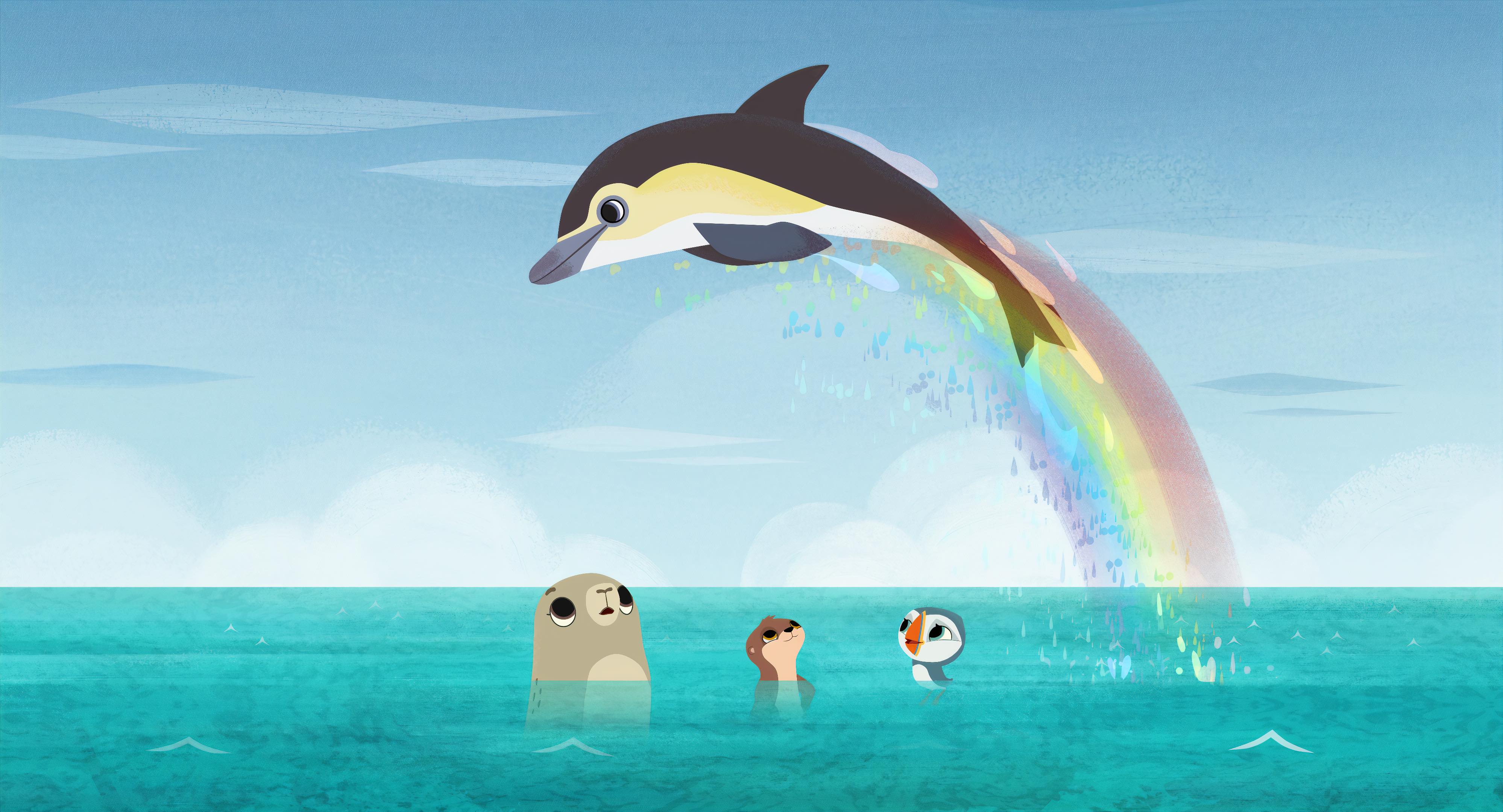 Una a jej kamaráti_Puffin Rock and the New Friends