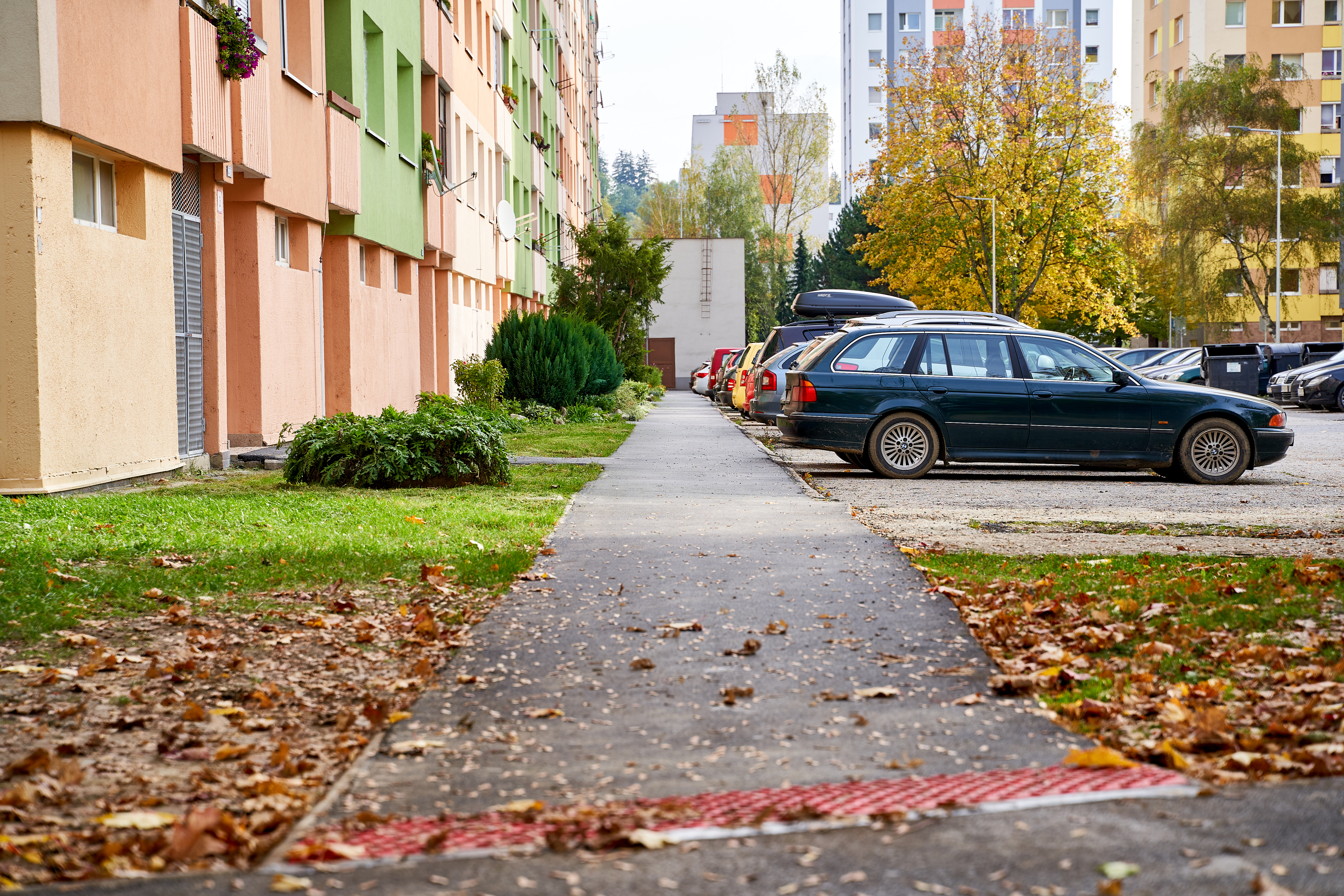 chodník Borová Solinky
