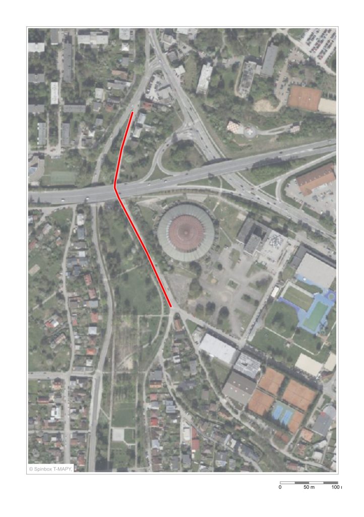 mapa Bôrickej cesty