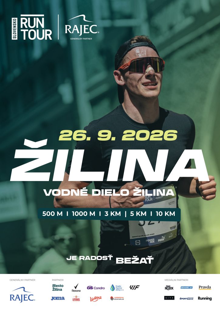 Plagát: Rajec RunTour v Žiline