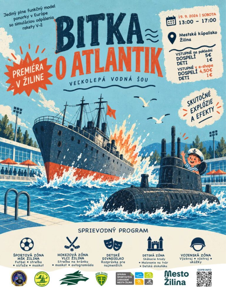 Foto: Žilinská letná vlna 2026: Bitka o Atlantik a rodinná šou na kúpalisku!
