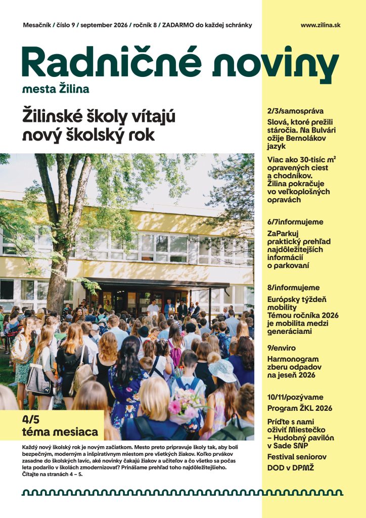 septembrová titulka novín