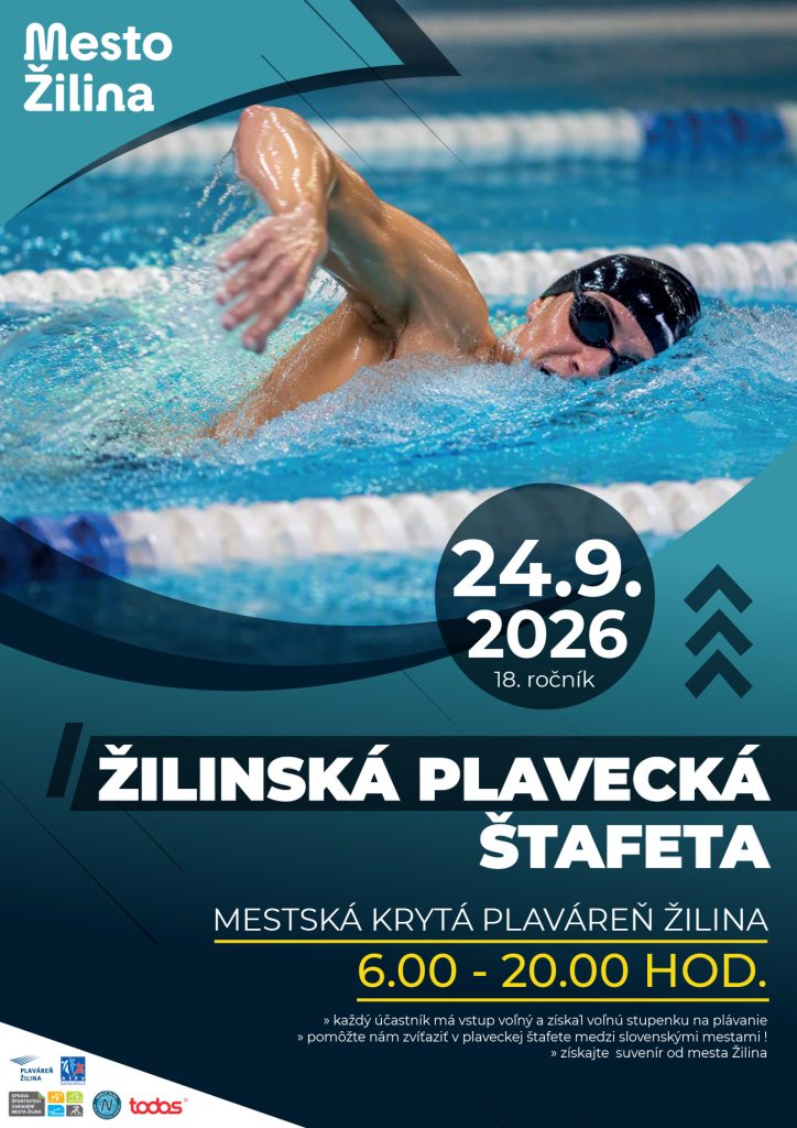 Foto: Žilinská plavecká štafeta