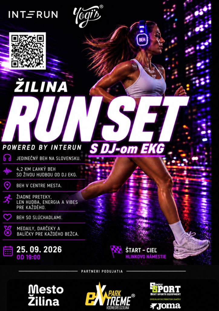 Plagát: RUN SET s DJ-om EKG